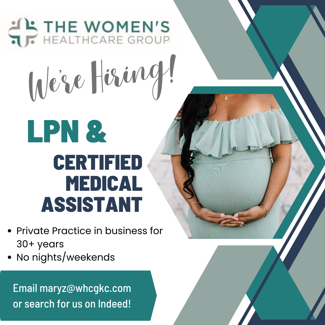 We're Hiring - LPN & Certified Medical Assistant